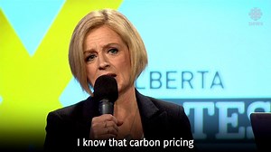 Today Rachel Notley was asked if Alberta's carbon tax was working. This is her response, although it's a bit more conservative than what the province told us last December. Take a deep dive into the numbers here: www.cbc.ca/1.5050438 | CBC Calgary