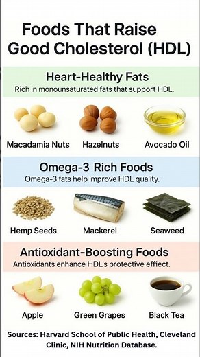 Foods That Raise Good Cholesterol (HDL) | Heart-Healthy Foods #healthyfood #hdl #healthunspoken