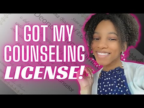 HOW TO GET LICENSED AS A CLINICAL MENTAL HEALTH COUNSELOR | Application process, requirements, etc.
