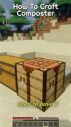 How To Craft Composter #shorts