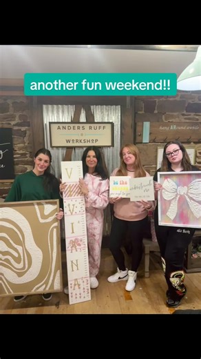 Another weekend in the books full of DIY, laughs, and creative magic ✨🩵 There’s nothing better than making memories (and projects!) at AR Workshop. Book your seat and come craft with us!🎨🖌️#arworkshop #diy #thingstodoinbuckscounty #diyfun #workshop