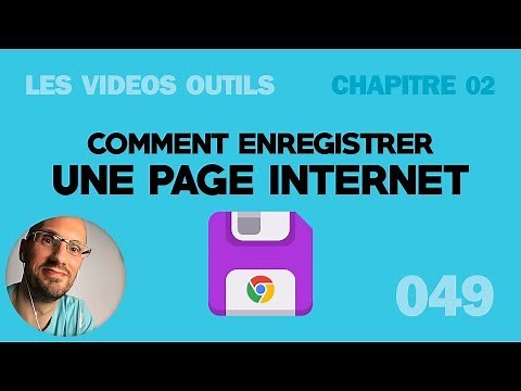 Comment enregister une page internet