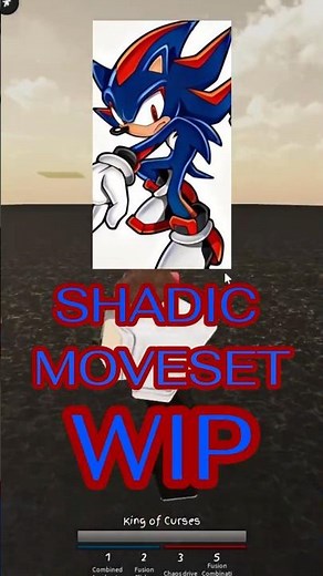 Shadic The Hedgehog Sneak | JJS SKILL BUILDER #jjs #roblox #sonic #shadic