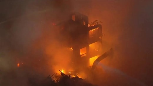 Bond set for arson suspect in fire that tore through unfinished apartment complex on Leetsdale Drive