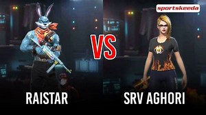 Raistar vs SRV Aghori: Who has better stats in Free Fire?