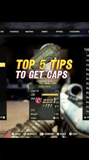 Best Ways to Stack Caps in Fallout 76 #fallout76 #fallout