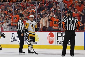 Penguins furious with officials after Game 3 against Flyers turns into ‘WWE match’