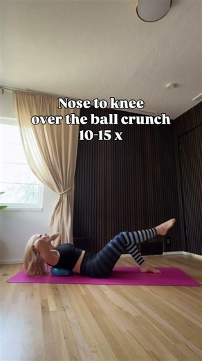 Killer Abs at 40+!🔥3️⃣Moves with a Pilates Small Ball #over40fitness