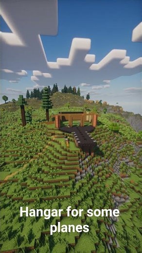 🛩️ Minecraft Create Airplane Hangar