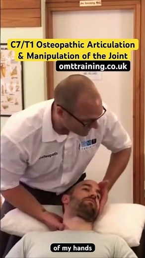 C7/T1 #osteopathic manipulation 👀