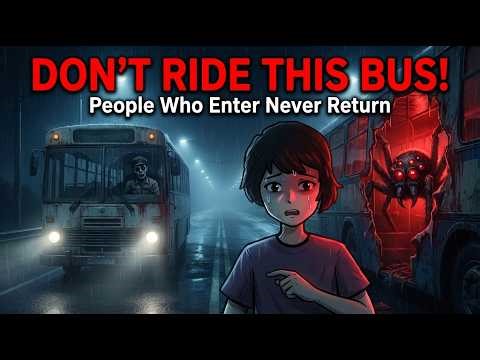 The Bus That Eats People… Survivor Reveals the Truth! | Terrifying Horror Story