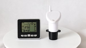 Smart Home Wireless Auto Ultrasonic Water Meter Gauge Level Measuring System for Oil Tanks