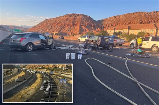 3 killed in head-on collision after driver in her 90s went wrong way down highway