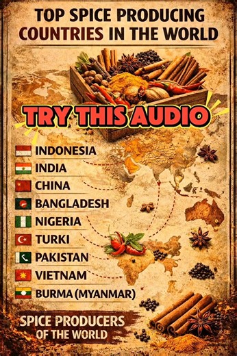These Countries Control the World’s Spices