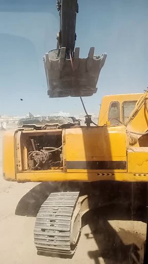 Excavator Operations at a Busy Construction Site