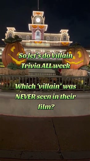 Disney Villains Trivia Level: HARD