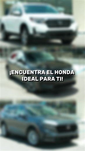 Honda: Elige tu SUV o Camioneta Ideal en Mayo