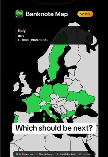 #italy banknotes added to Europe collection #banknote #banknoteworld #numismatica #banknotes