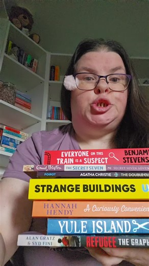 Filmed this yesterday already read 3 how do you think I ll get on? #bookchallenge #readingchallenge #reading #booktok