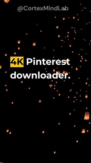 4K Pinterest Downloader #Pinterest #DesignHacks