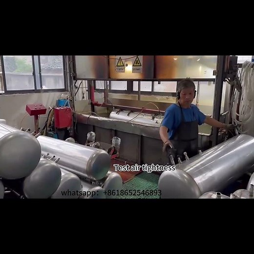 Water Tank Leak & Pressure Testing | Factory Quality Control#WaterTank #BufferTank #PressureTest