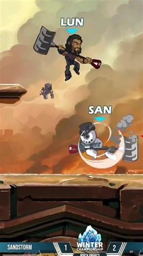 Intense Brawlhalla Match: Me vs Sandstorm