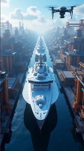 AI and Robotics Revolutionizing Shipbuilding Faster, Safer Ships