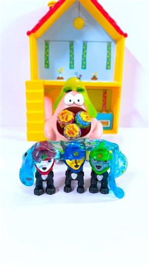 Paw Patrol and Patrick Star and friends Toy Fun ASMR #asmr #patrick