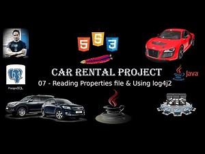 07-CarRental Project {Arabic JAVA} {USING log4j & Reading Properties File}- مشروع مكتب تأجير بالجافا
