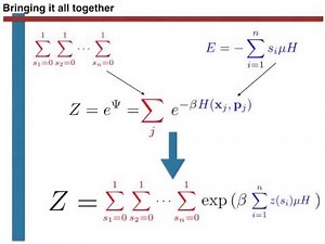 The partition function for a lattice gas