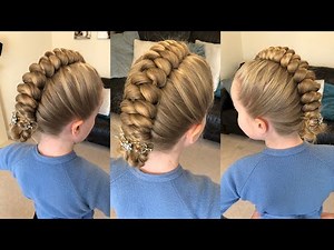 Infinity Braid Step by Step Hair Tutorial by Two Little Girls Hairstyles