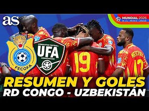 HIGHLIGHTS and GOALS | DR CONGO 3-1 UZBEKISTAN 🔥 MAYELE seals HISTORIC QUALIFICATION | 2026 WORLD...