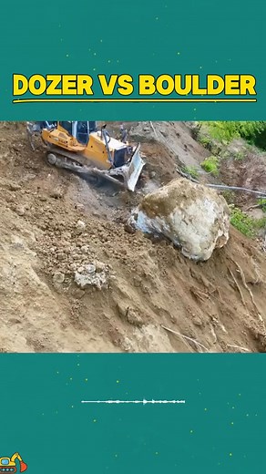 One Boulder, One Dozer, No Backup—Watch Me Clear a Mountain Trail Alone.#DozerWork #HeavyEquipment #ExcavatorOperator #TikTokBuilder #usa #foryou #fyp | Earthwork.warrior