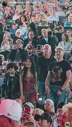 The Doobie Brothers cameraman caught us in the act at Ruoff! #thedoobiebrothers #ruoff