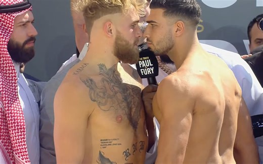 Jake Paul vs. Tommy Fury weigh-in results: All fighters make weight, main event officially on