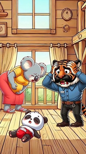 2M views · 8.6K reactions | Anak kembar berantem #reels #animasikartun #kartun #animasi #cartoon #animation Sumber suara: Youtube | MAK PAN YAFIE | Facebook