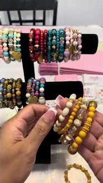 One thing I love about these stackable bracelets is you can always mix & match✨🤍✨ #bracelets #mix