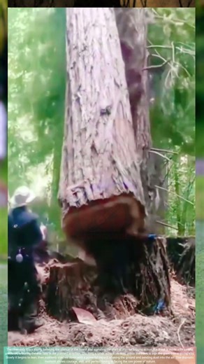 Cutting a Massive and Tall Pine cutting trees Tree Safely