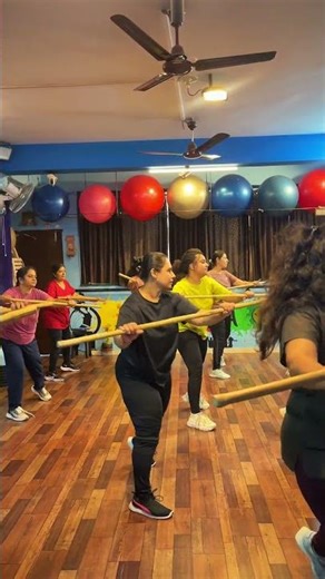 1 Stick = Full Body Workout 💪🔥#stickworkout #stickyoga #shortsvideo