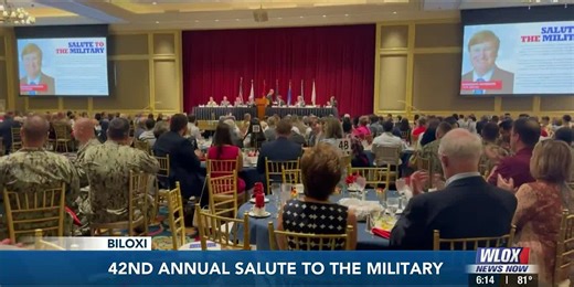 42nd annual Salute to the Military in Biloxi honors veterans and active duty service members