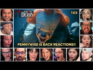 Reactors Reacting To Pennywise | IT: Welcome To Derry Episode 5 Reaction Mashup