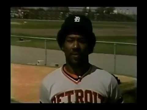 1984 WDIV Detroit Tigers Promo: Chet Lemon