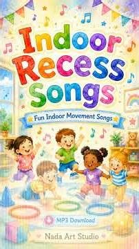 Indoor Recess Songs for Kids 🎵 Fun Preschool Movement Music