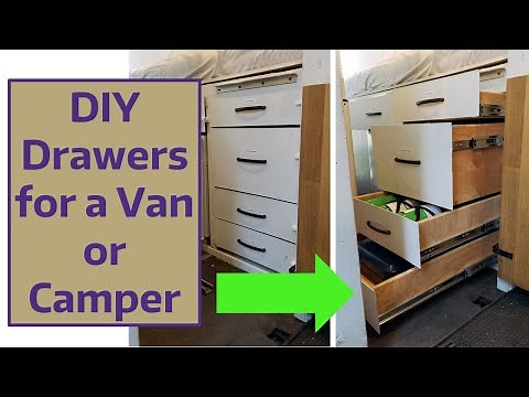 DIY Drawers for a Van or Camper