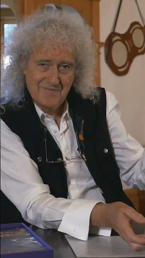 Brian May unboxes Queen I Collector’s Edition boxset! 👑 #short #queen