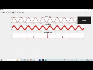 Filtering of Noise in MATLAB