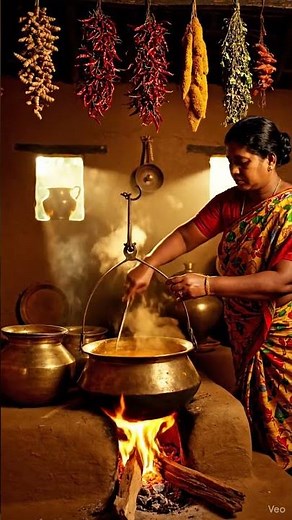 Traditional Indian Village Kitchen 🌿🔥 | Authentic Rural Cooking & Village Food Vibes