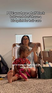 She’s half Nigerian & half Filipino. Still trying to figure out her curl pattern & welcome to any suggestions 💗 #mixedbaby #haircare #nigerian #filipina | Nika Diwa