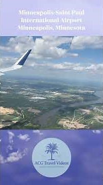Landing at Minneapolis - Saint Paul International Airport - Minneapolis, Minnesota