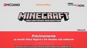 Anunciado Minecraft: New Nintendo 3DS Edition - Nintenderos